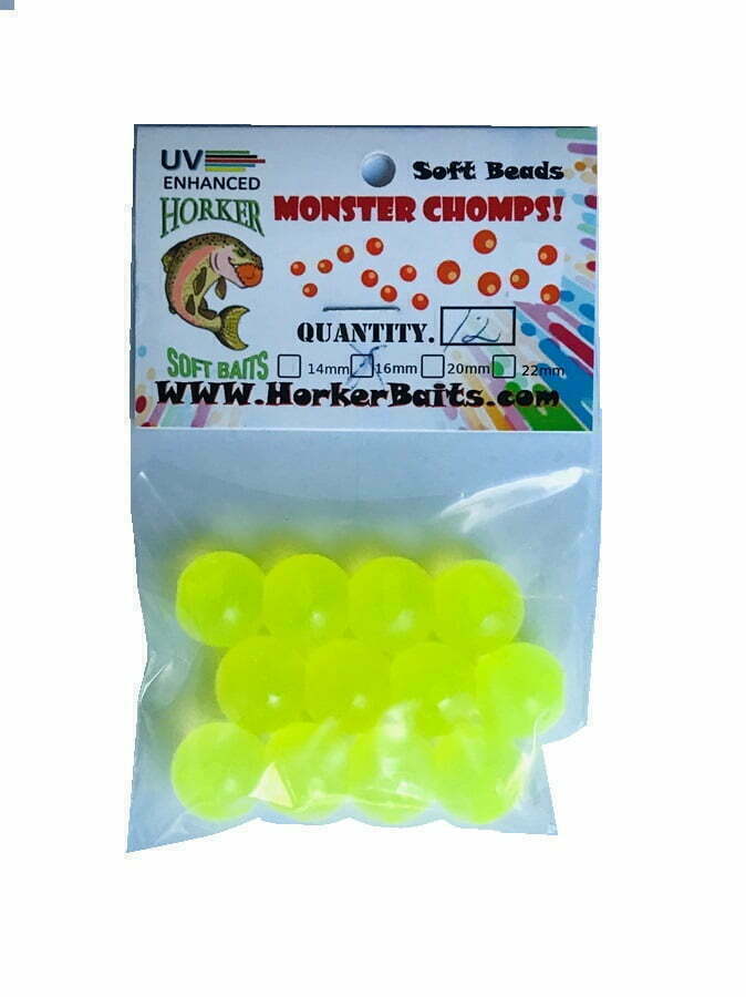 The Ultimate Soft Fishing Beads for salmon and steelhead, Horker Soft  Chomps – Fishing Beads – Northwest Fishing News