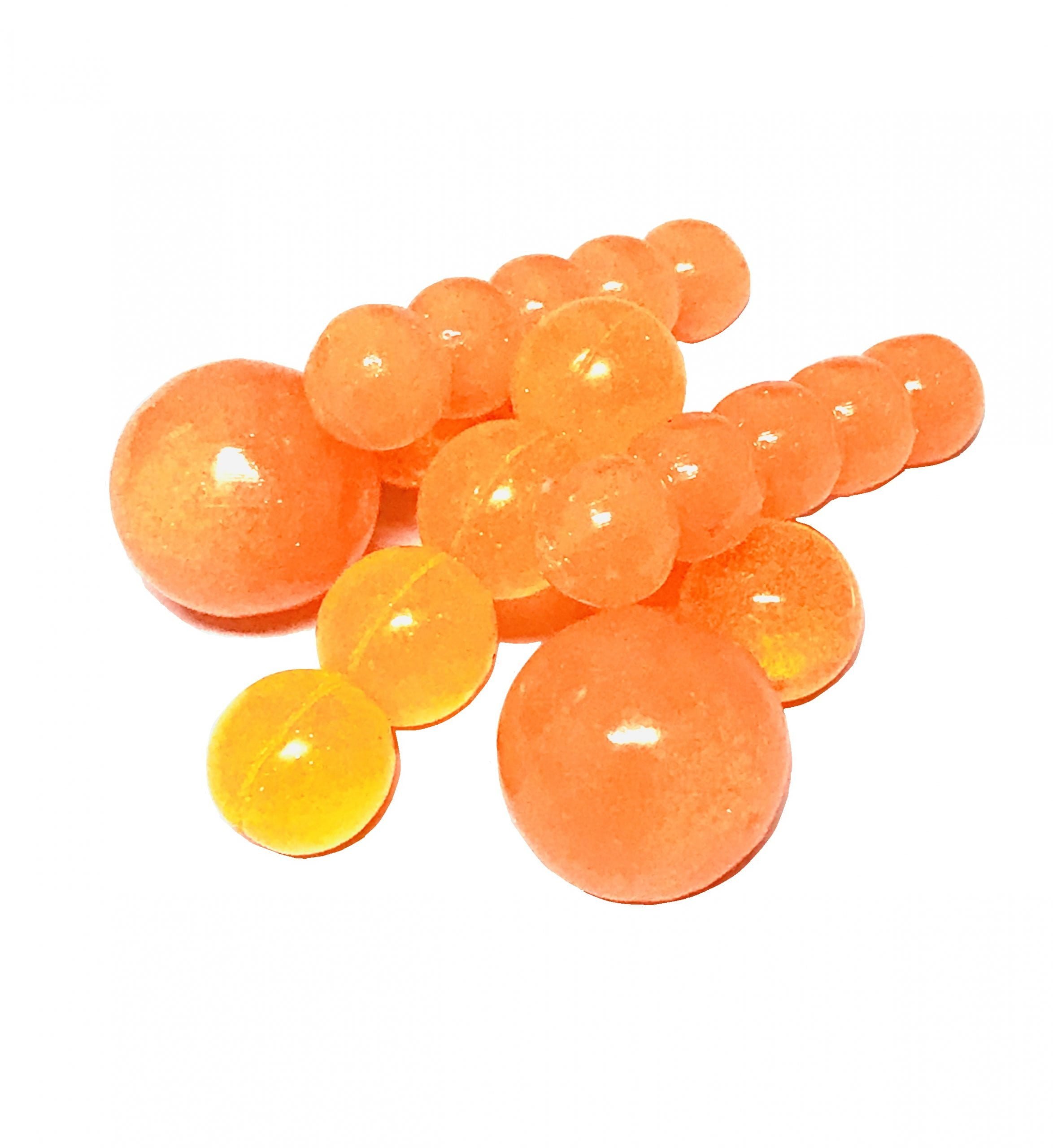 Horker Orange Soda Monster Chomp Soft Fishing Beads