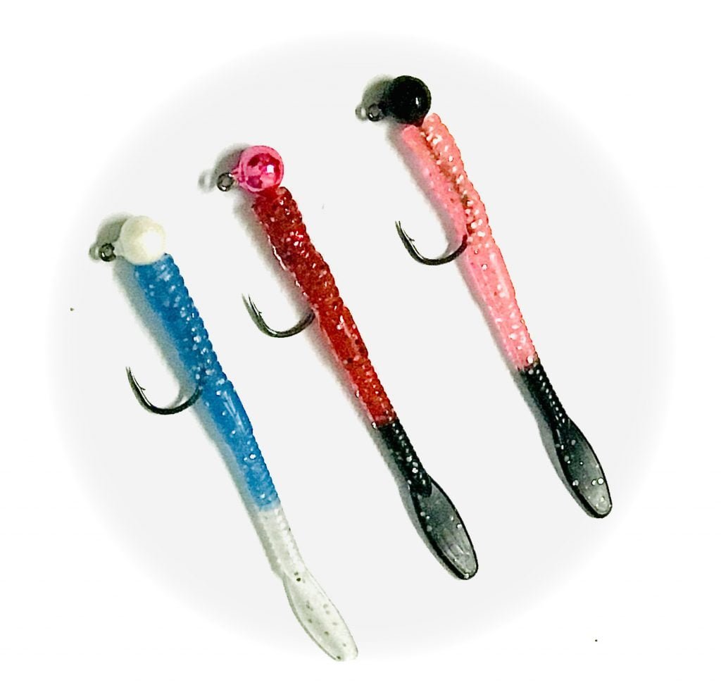 Salmon Soft Baits, Steelhead Worms - Pink Worm Steelhead - Artificial Salmon  Egg Clusters