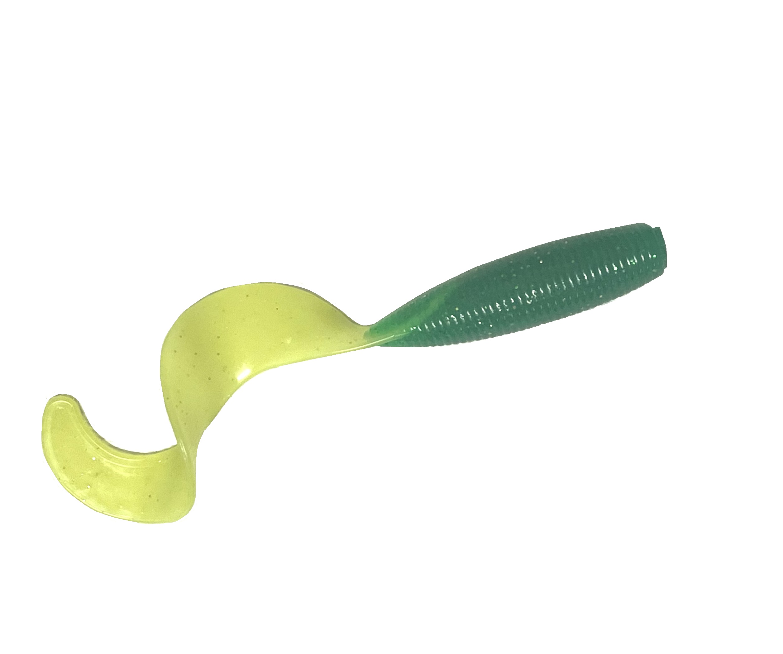 Two Tone Super Slim Twister Bomb Curly Tail Grubs - Image 28